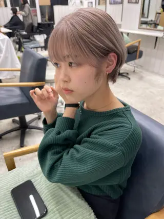 ショート 📍葛西りんたろう/ ENVのヘアスタイル