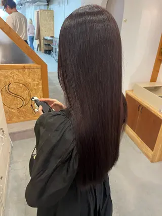 ロング わだ なつきのヘアスタイル