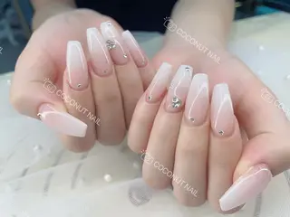 パーマ 神田 ココナッツのネイルデザイン