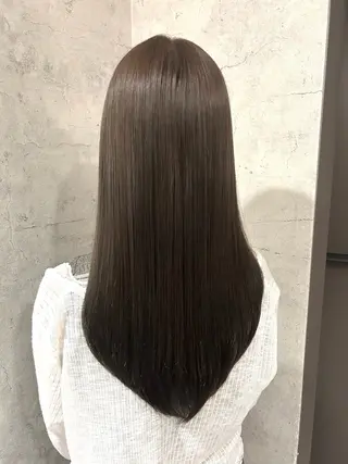 セミロング カラー パーソナルカラー 診断🍀マリンのヘアスタイル