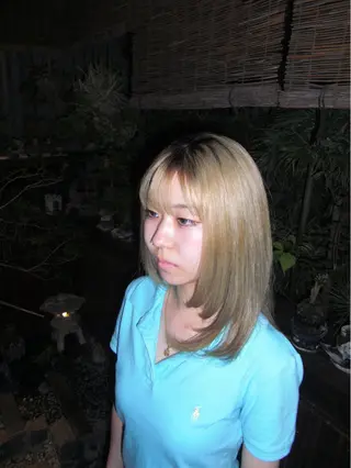 ミディアム モデル募集💚 Miyabi💚のヘアスタイル