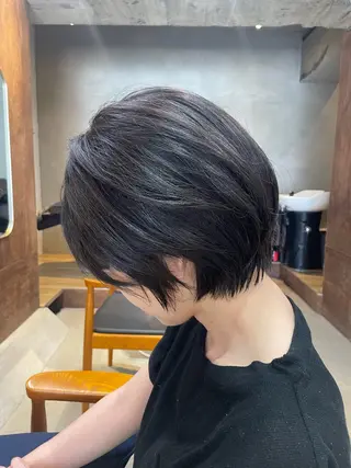 ショート カラー ✨ショート、ボブ✨ 奈良孝平のヘアスタイル