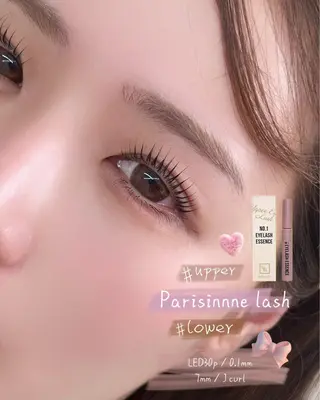マツエク・マツパ Eyelash salon u'iのマツエク・マツパデザイン