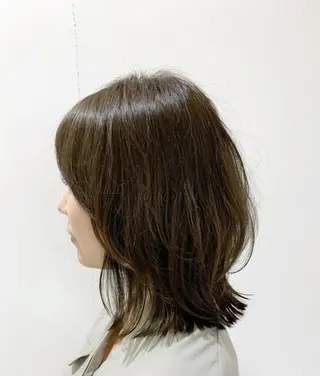 ミディアム カラー salon m ni サロンマーニ所属・久保田 一のヘアスタイル