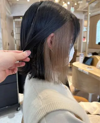 カラー 似合わせレイヤー 髪質改善/柴木琴愛のヘアスタイル