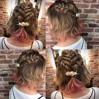 ミディアム カラー chic.🍋 Kirariのヘアスタイル