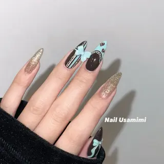 ネイル 本町NailUsaM imi MOMOKAのネイルデザイン