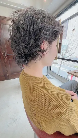パーマ メンズ オーナースタイリスト 佐藤のヘアスタイル