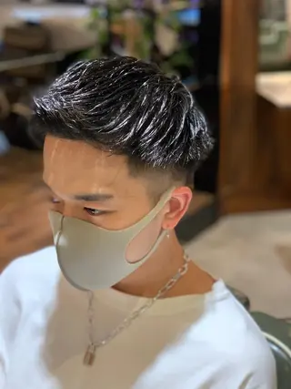 ショート メンズ BINGO HAIR WORKS 【ビンゴヘアワークス】所属・🎱メンズフェード 特化HYOGA🎱のヘアスタイル