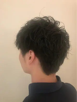 パーマ メンズ 清水　ちひろ ✄トップスタイリストのヘアスタイル