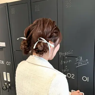 ヘアアレンジ VIEW GINZA所属・fitするカット♡ 暖色/ふうか◠‿◠のヘアスタイル