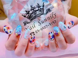 ネイル 長さだし専門店 M2　rikaのネイルデザイン