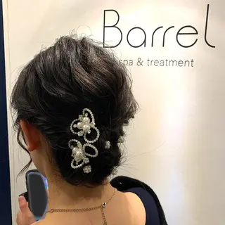 ヘアアレンジ ayano ．のヘアスタイル