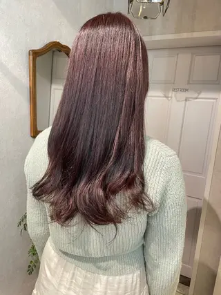 ロング カラー ナチュラル透明感🌱 小山美樹子のヘアスタイル