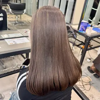 セミロング カラー ハイトーン/ケア特化 ♥️あいみ♥️のヘアスタイル
