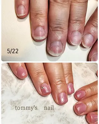 ネイル tommy's nail所属・福岡/若よもぎ蒸し 全身美容が叶うサロンのネイルデザイン