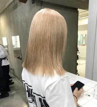 ミディアム カラー パーマ ヘアアレンジ メンズ ササキカズマ〻透明感 〻色落ち〻赤み消しのヘアスタイル
