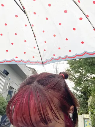 ROCCOeast Rukaのヘアスタイル