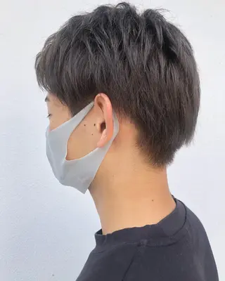 カラー メンズ 🩰オリーブ/ ベージュ松本咲花🩰のヘアスタイル