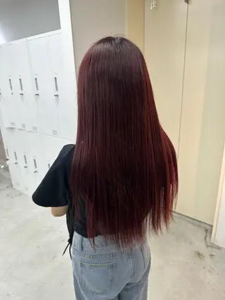 ロング カラー AYAKASA 暖色カラー/レイヤーのヘアスタイル