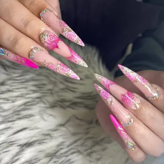 ネイル la vie  Luire所属・la vie Luire ｱｽｶのネイルデザイン