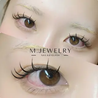 マツエク・マツパ M.JEWELRY SHIONEのマツエク・マツパデザイン