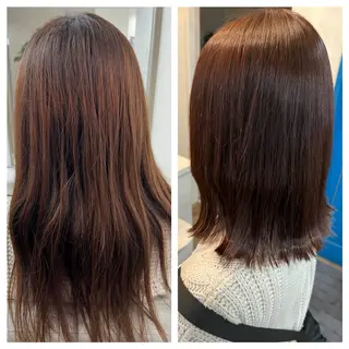 カラー 似合わせ／ショート 菊田のヘアスタイル