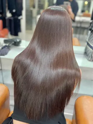 ロング 艶カラー/レイヤー️ 🩵miku🩵のヘアスタイル