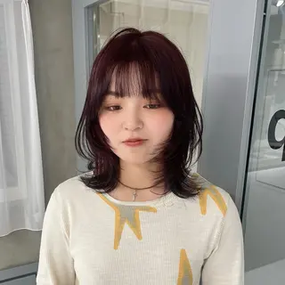 ミディアム りおな/エクステ /ミルクティーカラーのヘアスタイル