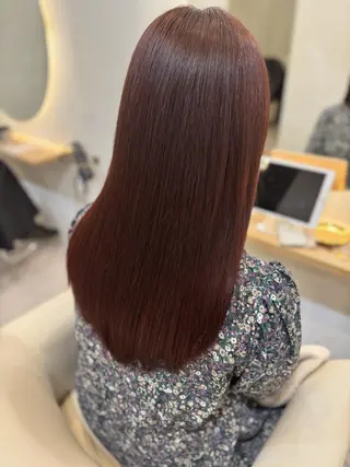 セミロング 髪質改善カラー/韓国 /井上 拓也のヘアスタイル