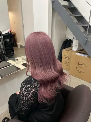 ロング 栗原 響のヘアスタイル