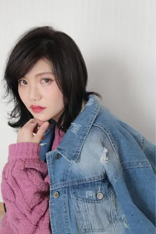 ミディアム カラー 古山 勇太のヘアスタイル