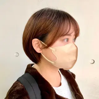 ショート カラー ショート/ボブ 🌟齋藤ほのかのヘアスタイル