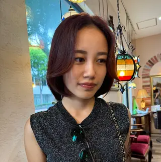 カラー FAVOR 警固店所属・まつお ゆいのヘアスタイル