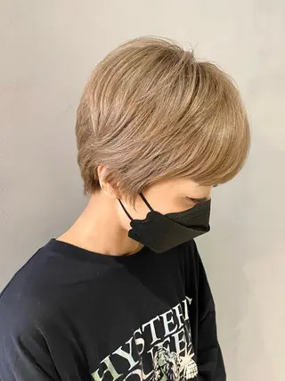 カラー 高難易度縮毛矯正　春日井　Soea(ソイア)所属・多久間 喬介のヘアスタイル