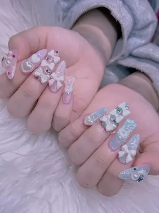 ネイル 長さだし専門店 M2 rikaのネイルデザイン