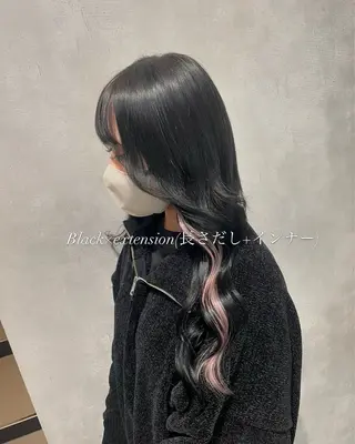 カラー 🖤ROSEL／ KUREA🖤のヘアスタイル