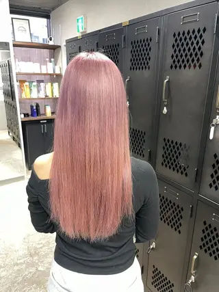 ロング カラー ブレンバイドット所属・ニュアンスカラー/ 🫧レミ(坊主)のヘアスタイル