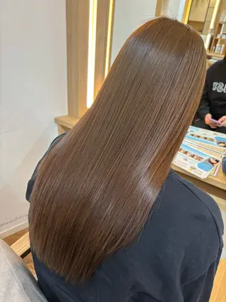 ロング カラー 韓国ヘア sasugaのヘアスタイル