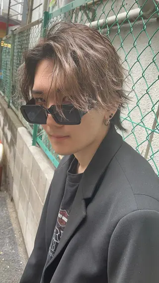 パーマ メンズ 🥇メンズパーマ /縮毛矯正/木村神心のヘアスタイル