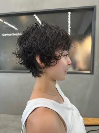 ショート パーマ 🌈前田 潤 /ショート/似合わせのヘアスタイル