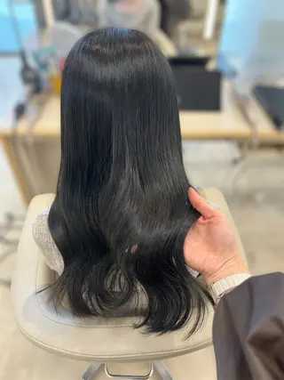 ロング カラー ベージュ／スパ／ レイヤー／ゆいなのヘアスタイル