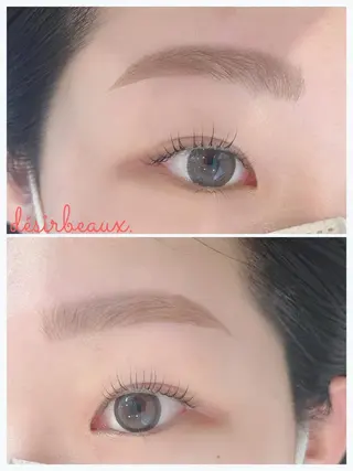 マツエク・マツパ アイブロウ desir beaux所属・宮崎 詩織のマツエク・マツパデザイン