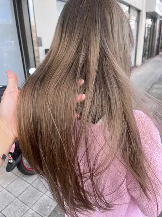 ロング カラー hers所属・【縮毛矯正支持絶大】 RYOJIのヘアスタイル