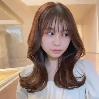 セミロング 🫧透明感ヘア🫧 🧸竹花　彩希🧸のヘアスタイル