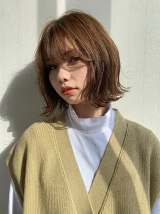ショート カラー annuy🪐 HINAのヘアスタイル
