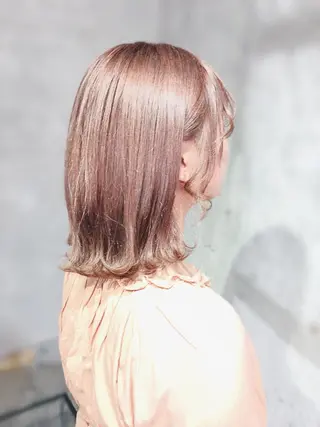 ミディアム カラー hair deep /田口貴也のヘアスタイル