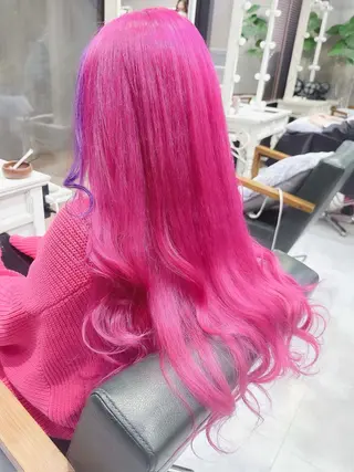 ロング カラー 𝐑𝐈𝐍𝐊𝐀 🐣🩷のヘアスタイル