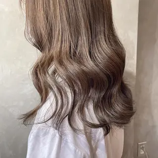 ロング カラー 梅田美容室 山崎海波のヘアスタイル