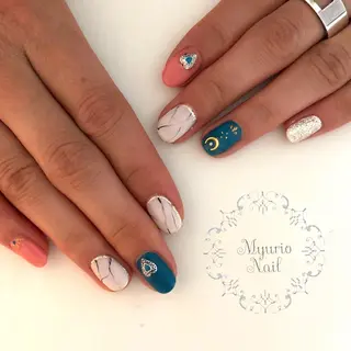 ネイル Sympa 𝓜iwako🐰ᩚのネイルデザイン